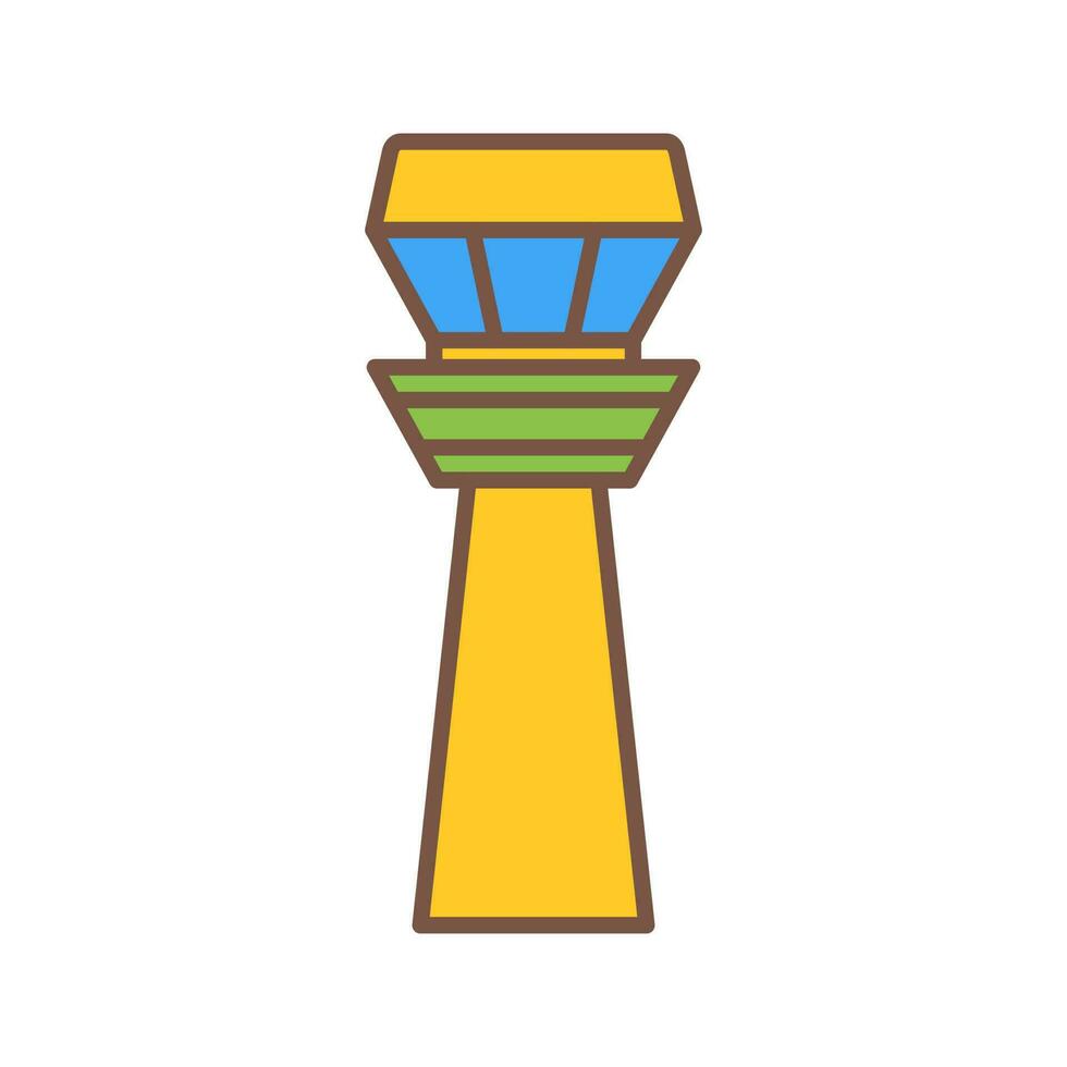 Control Tower Vector Icon