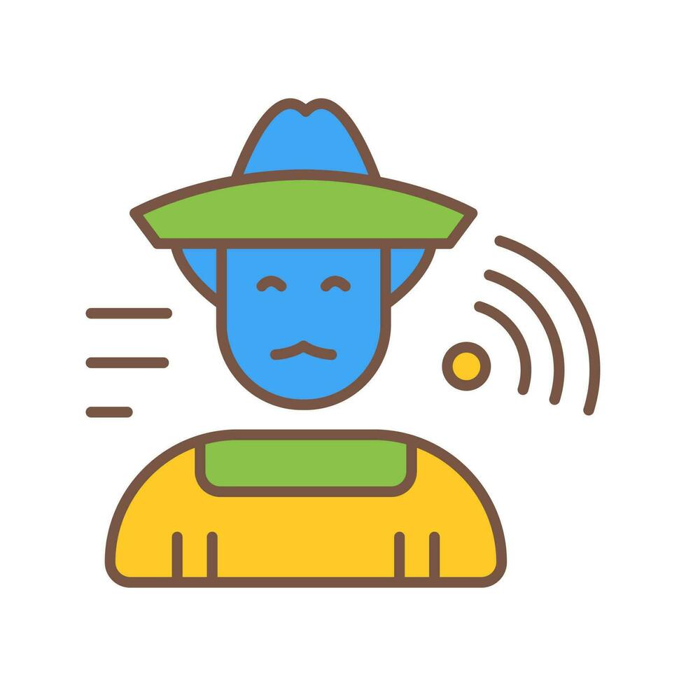 Farmer Vector Icon