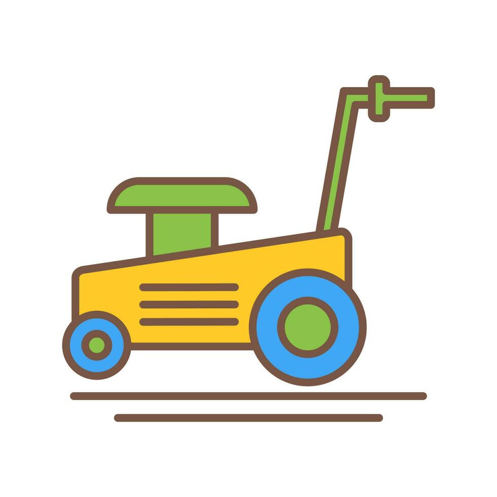 Lawn Mower Vector Icon