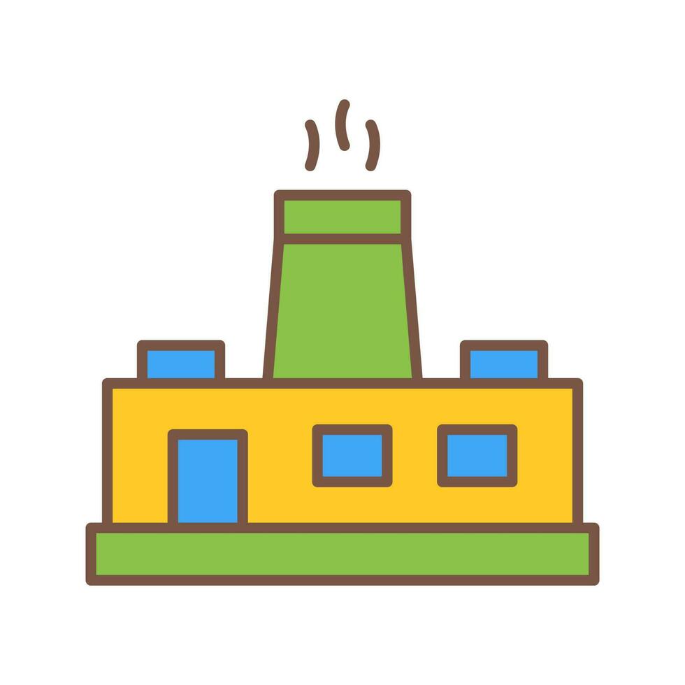 Factory Vector Icon