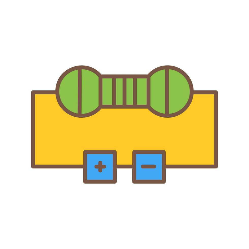 Resistor Vector Icon