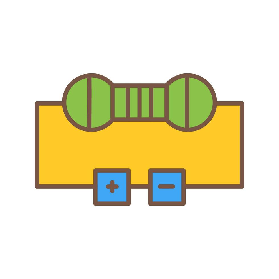 Resistor Vector Icon