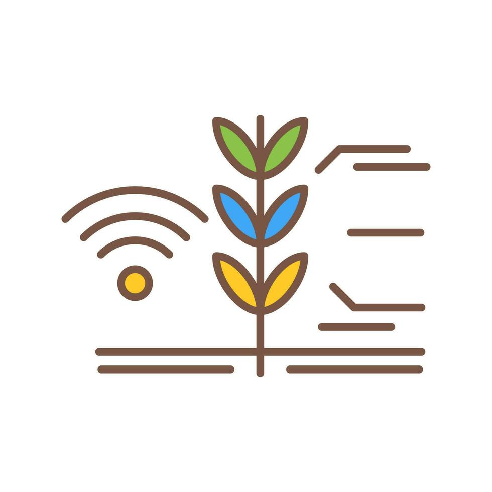 Smart Farm Vector Icon