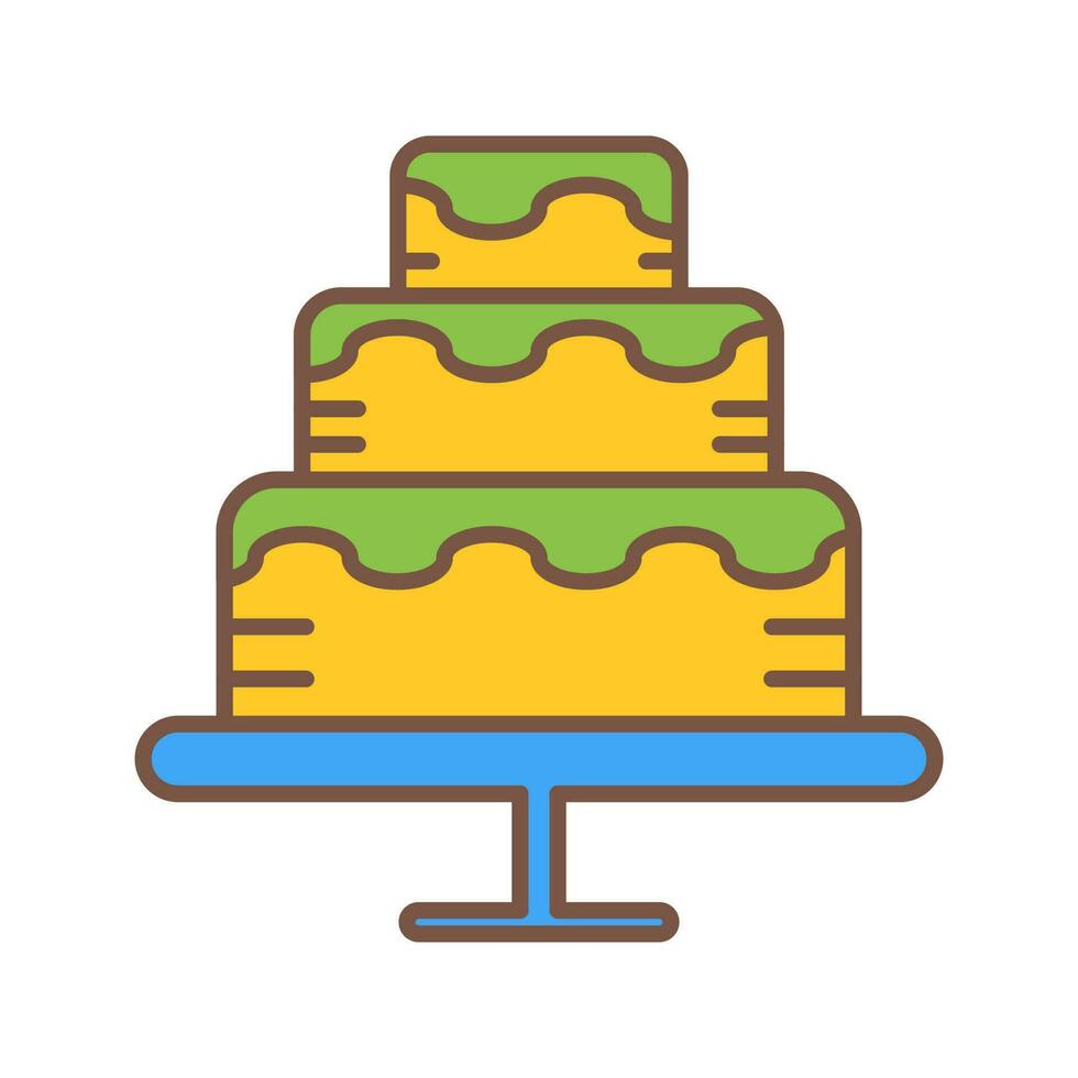 Cake Vector Icon
