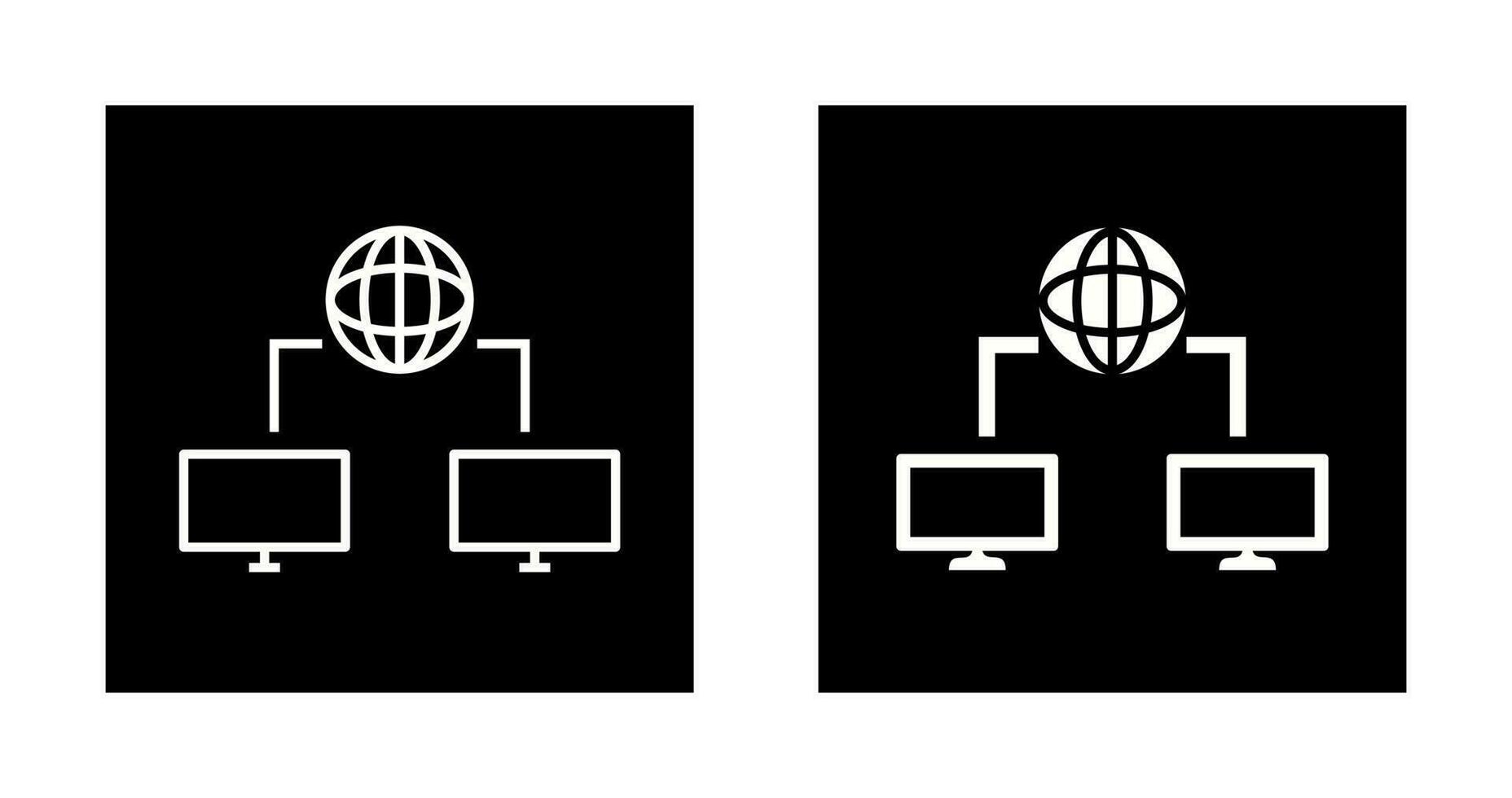 Unique Internet Connectivity Vector Icon