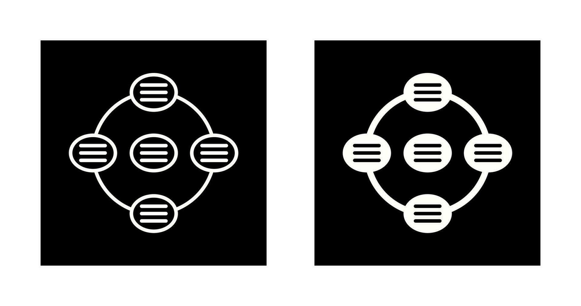 icono de vector de consulta de estrategia única