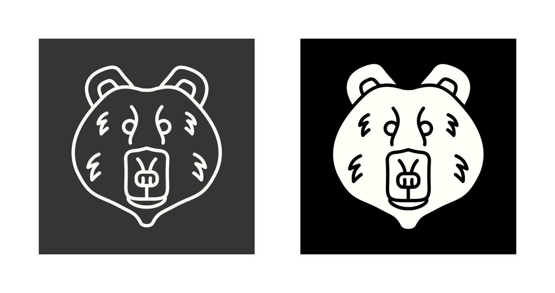 Polar Bear Vector Icon