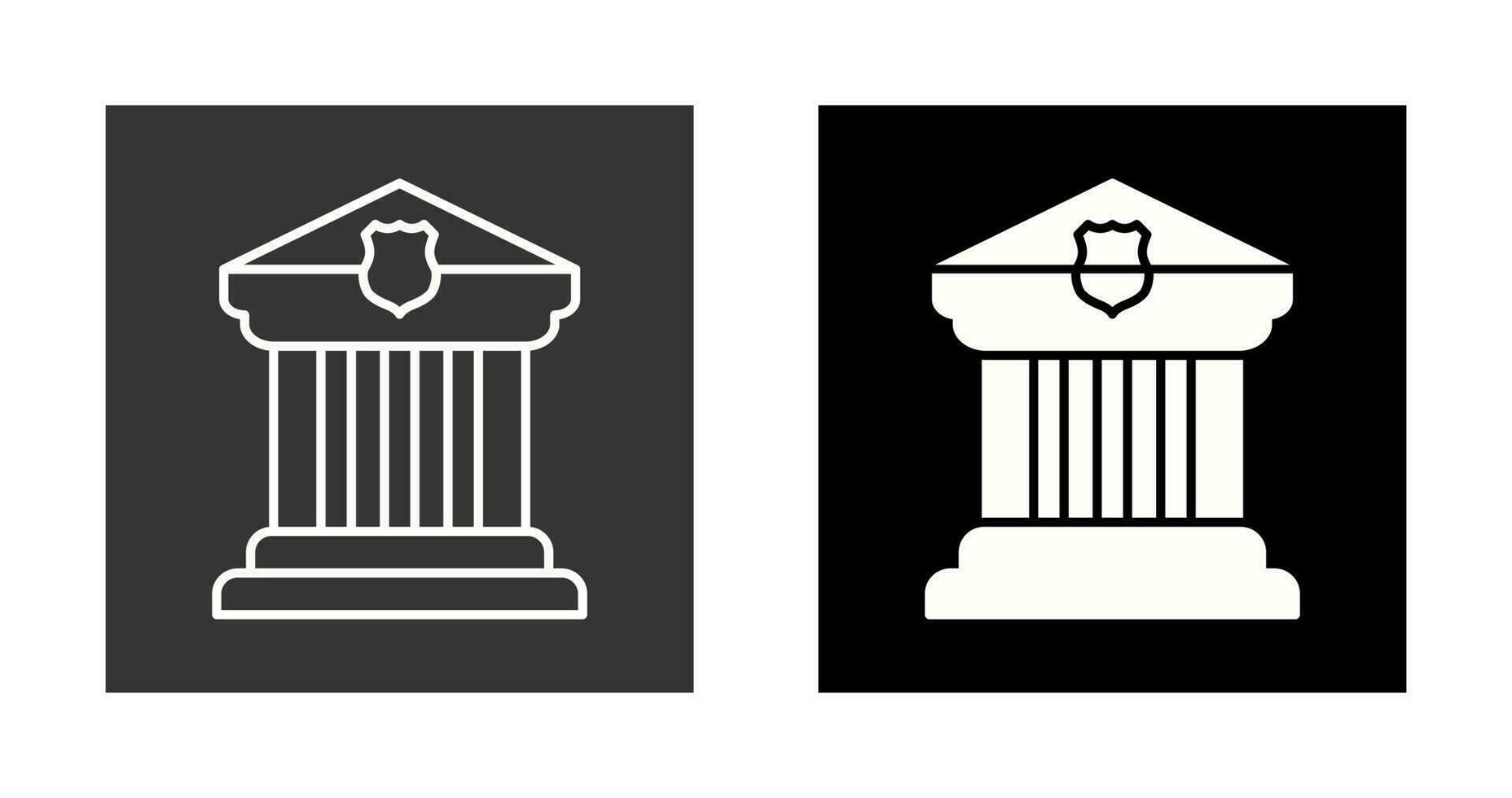 Courthouse Vector Icon