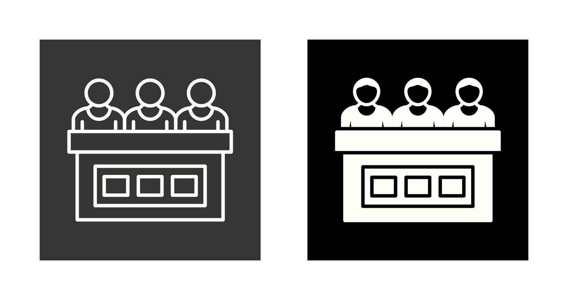 Jury Vector Icon