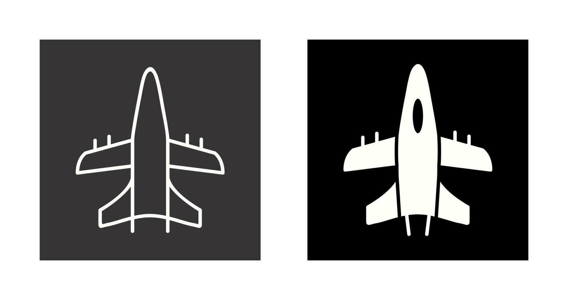 Military Plane Vector Icon