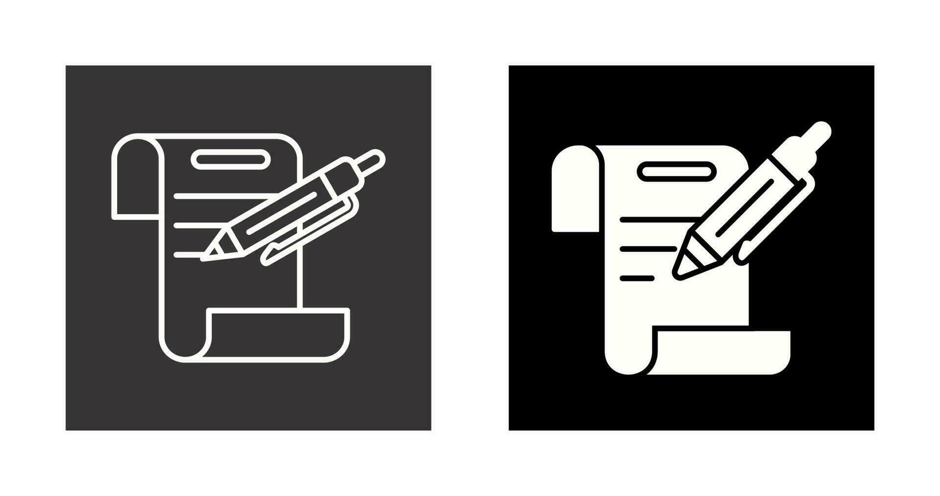 Contract Vector Icon