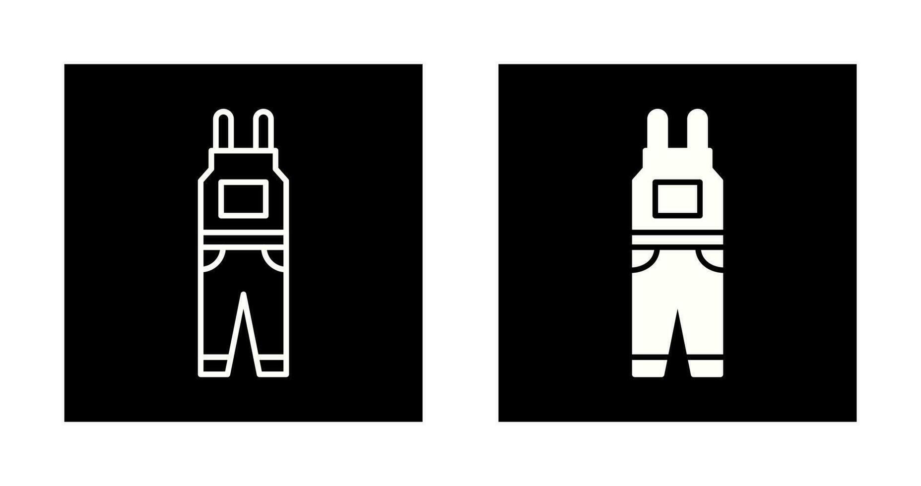 Jumpsuit Vector Icon