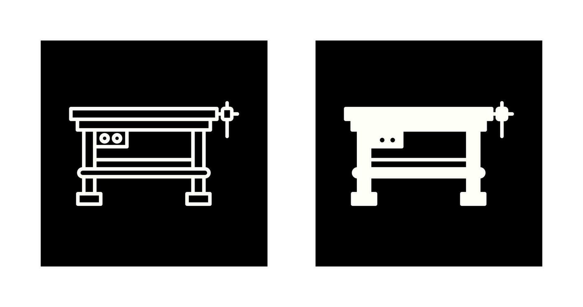 Work Bench Vector Icon