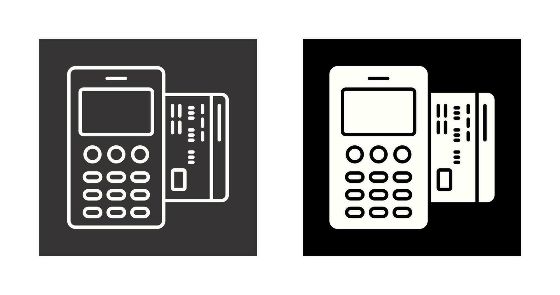 Card Machine Vector Icon