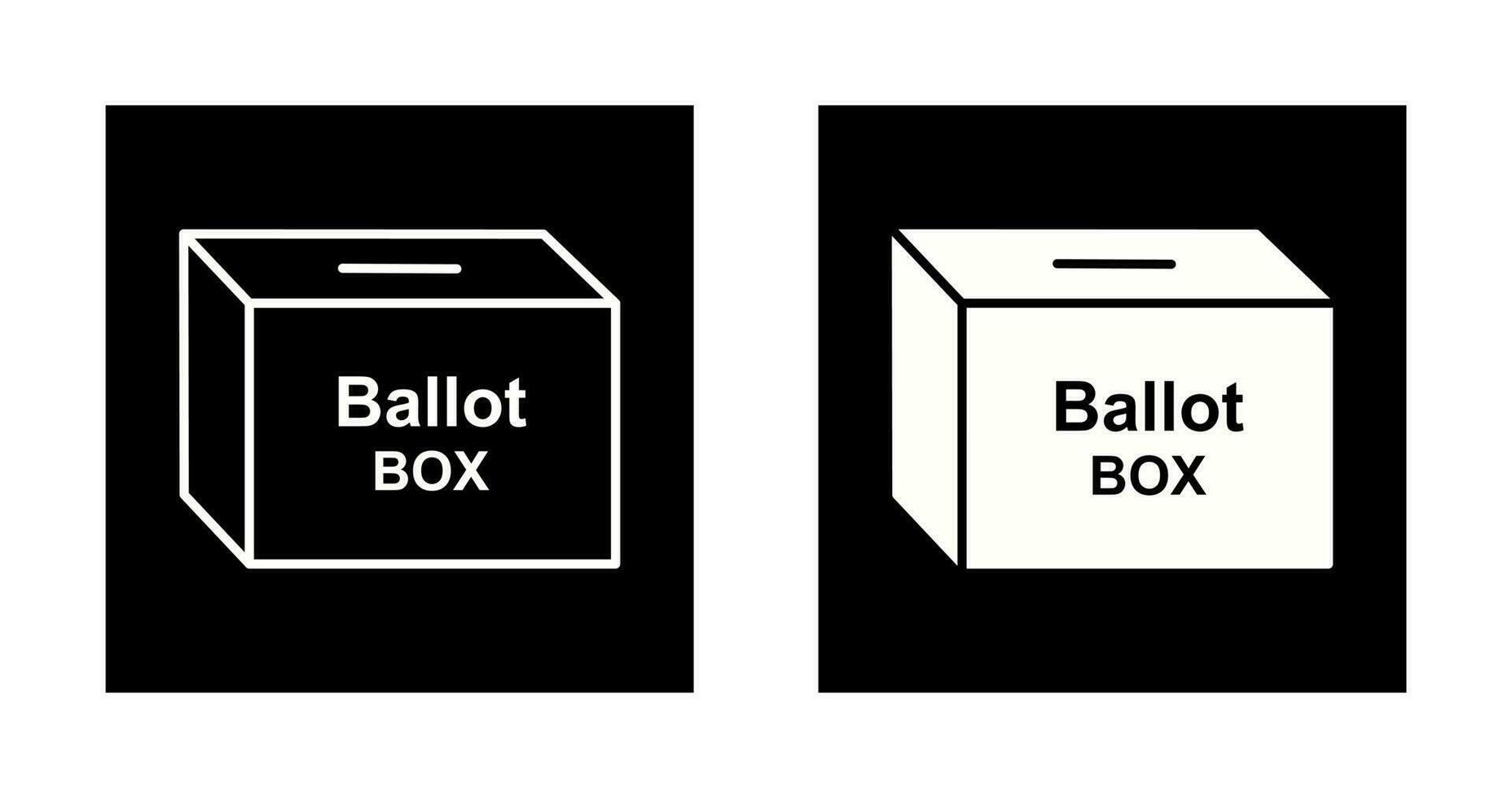 Ballot Box Vector Icon