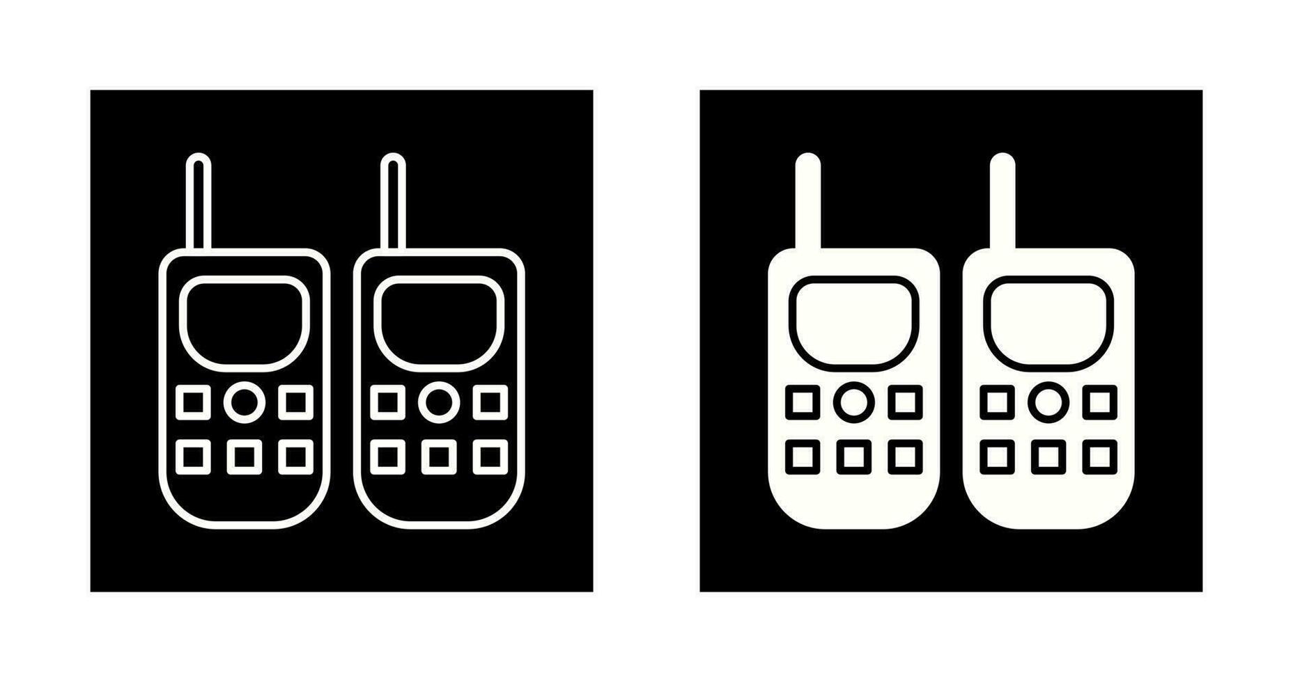 Walkie Talkie Vector Icon