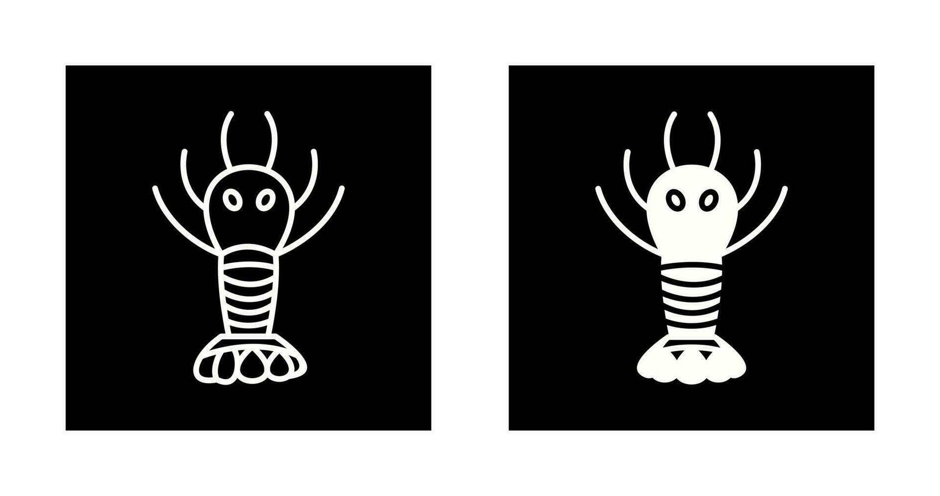 Lobster Vector Icon