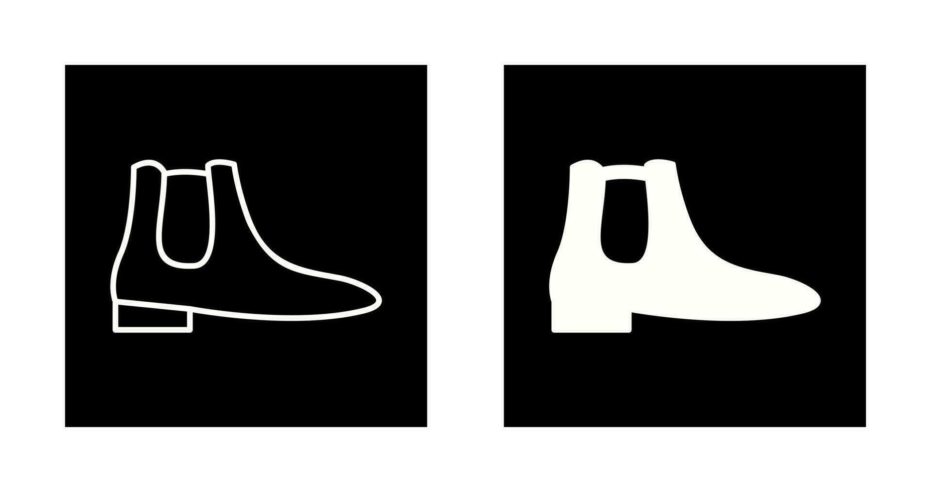 Men's Boots Vector Icon