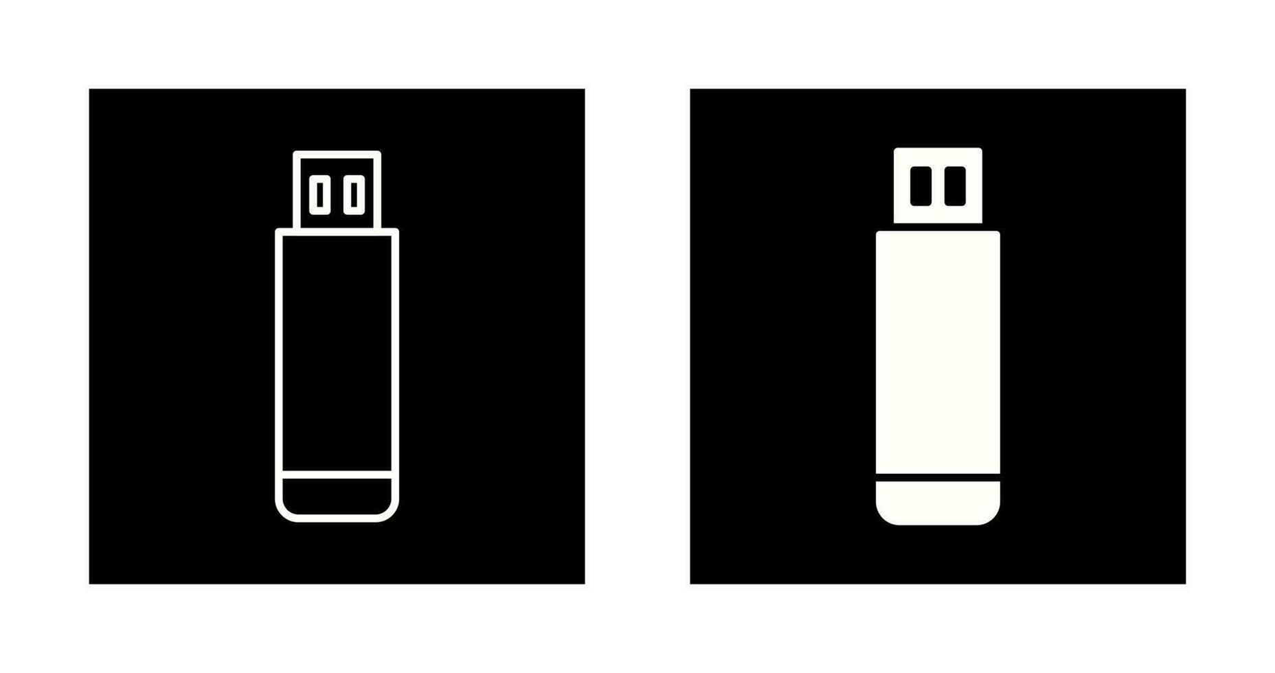 USB Drive Vector Icon