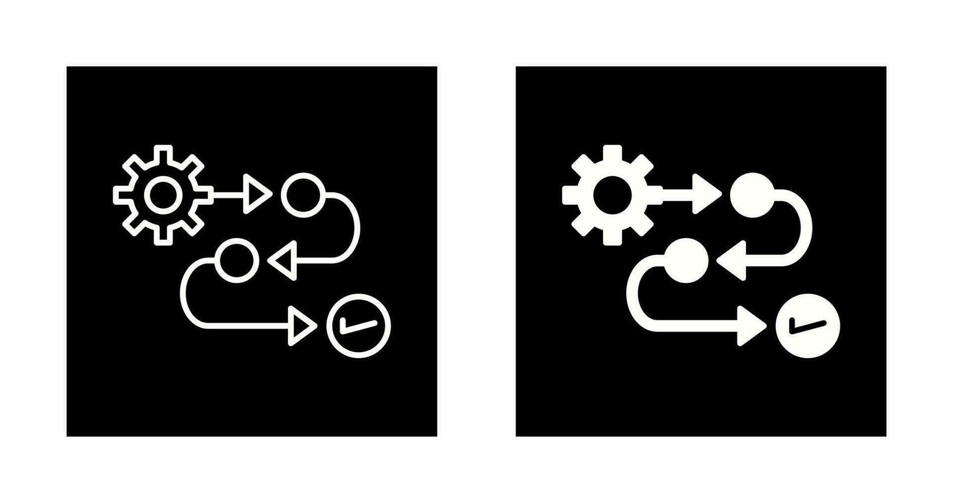 Process Vector Icon