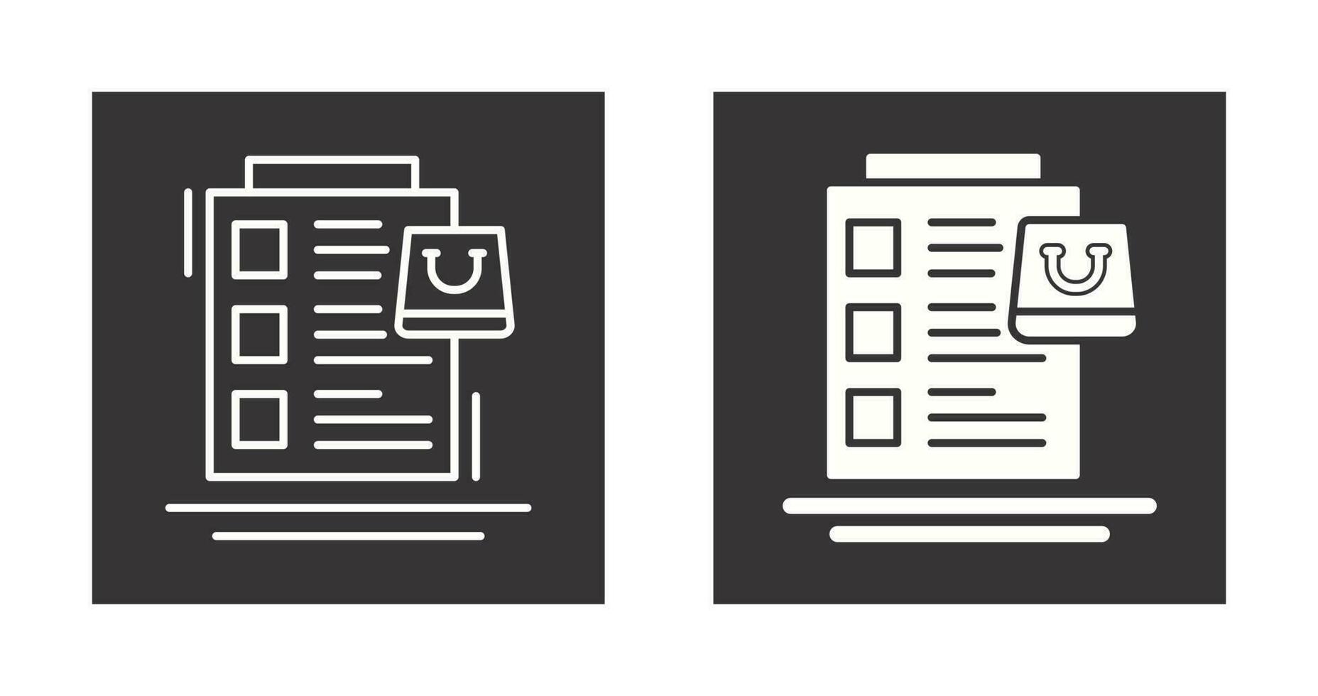Wish List Vector Icon