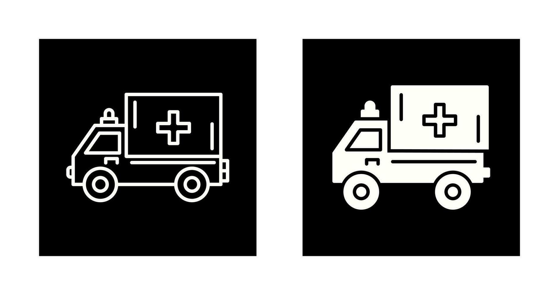 Ambulance Vector Icon