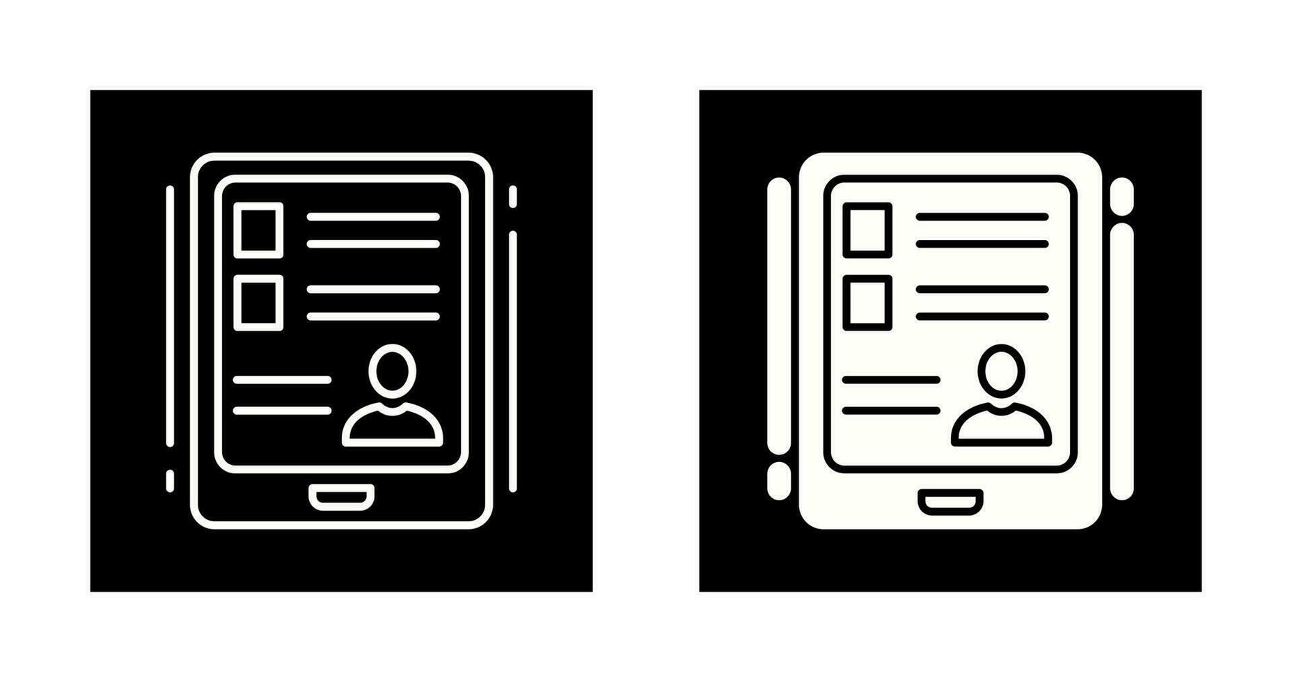 Tablet Vector Icon