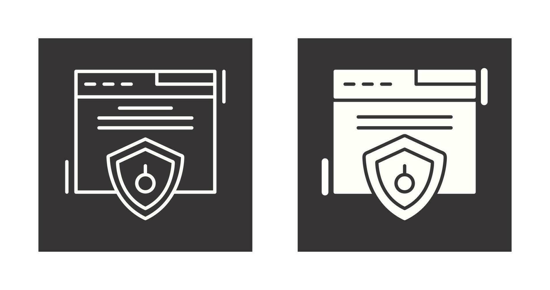 Web Security Vector Icon