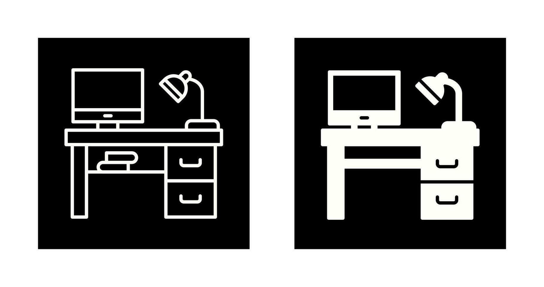 Desk Vector Icon