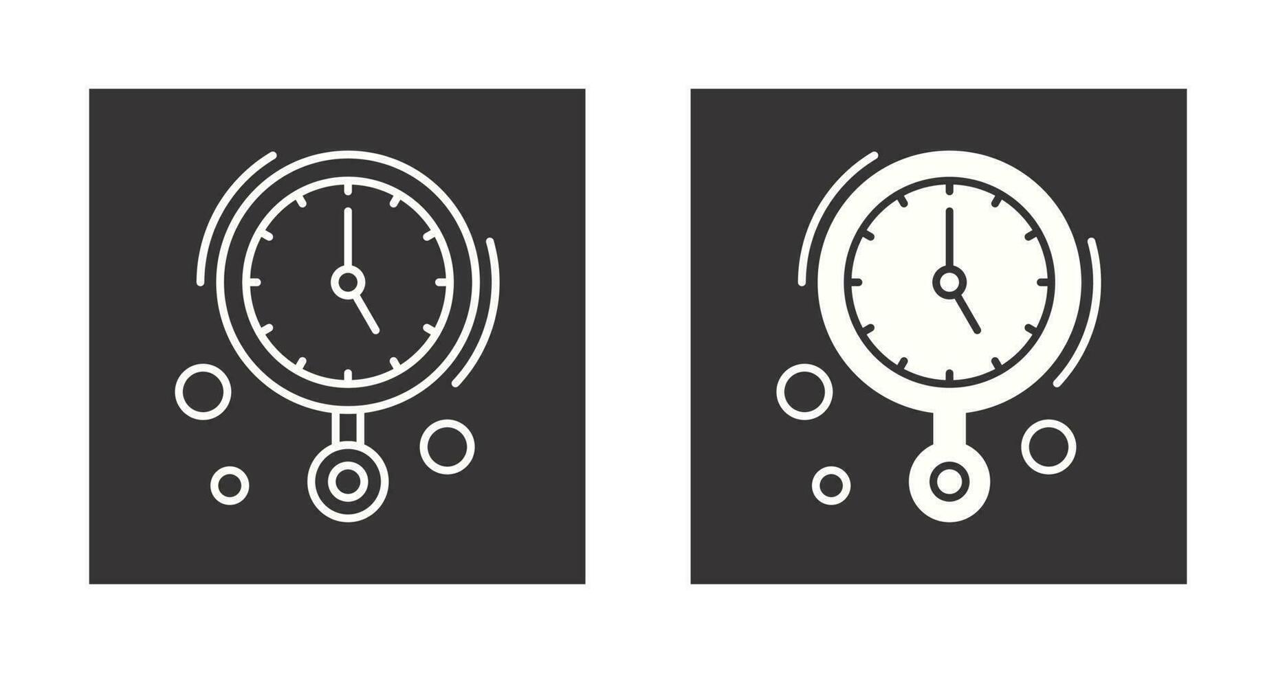 Wall Clock Vector Icon