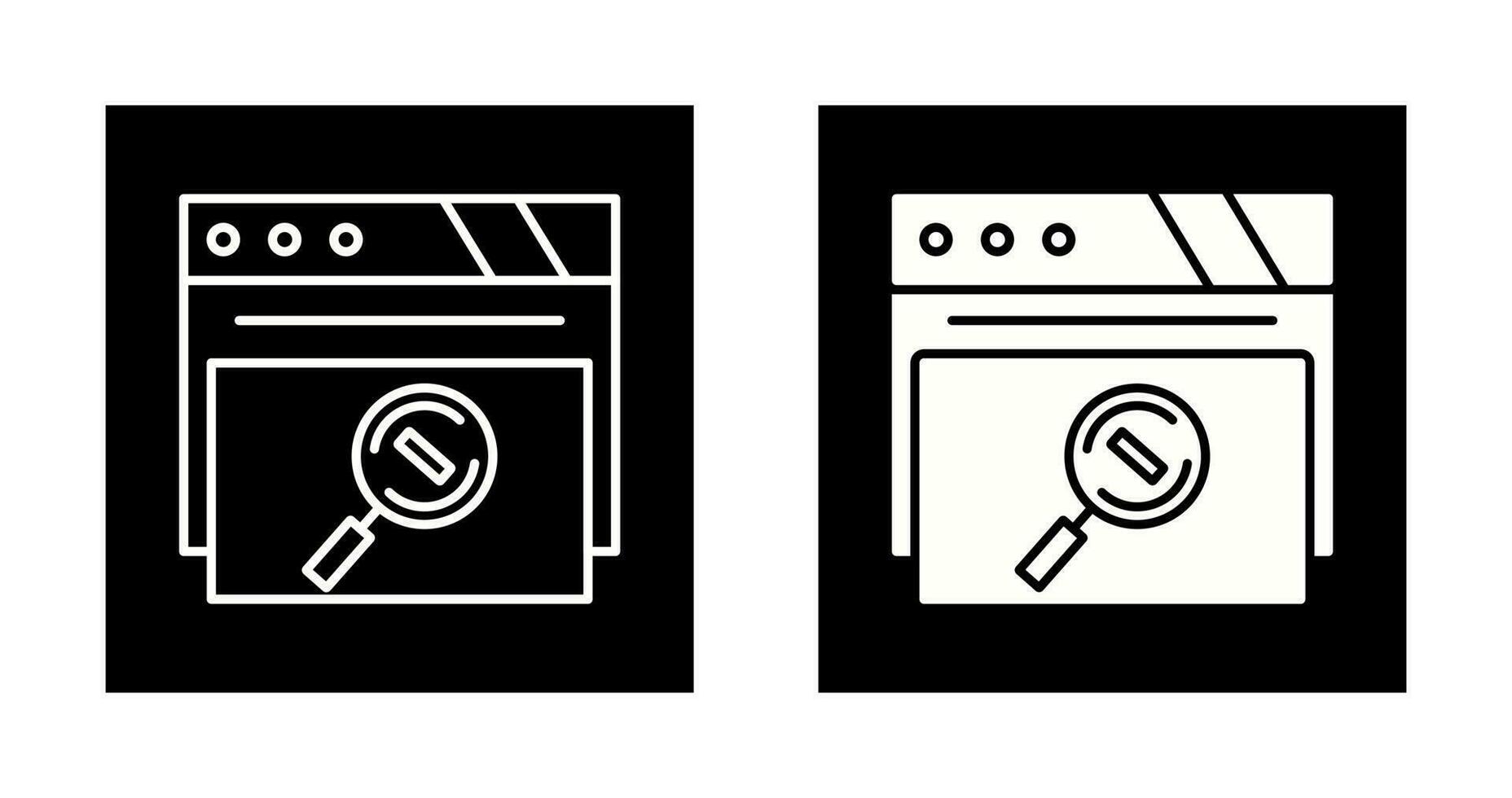 Magnifying Glass Vector Icon