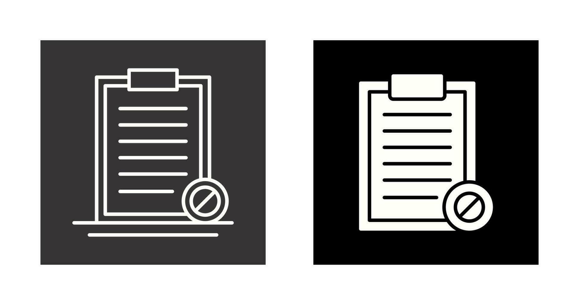 Prohibition Vector Icon
