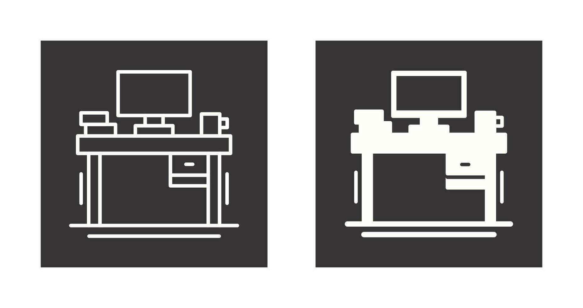 Desk Vector Icon