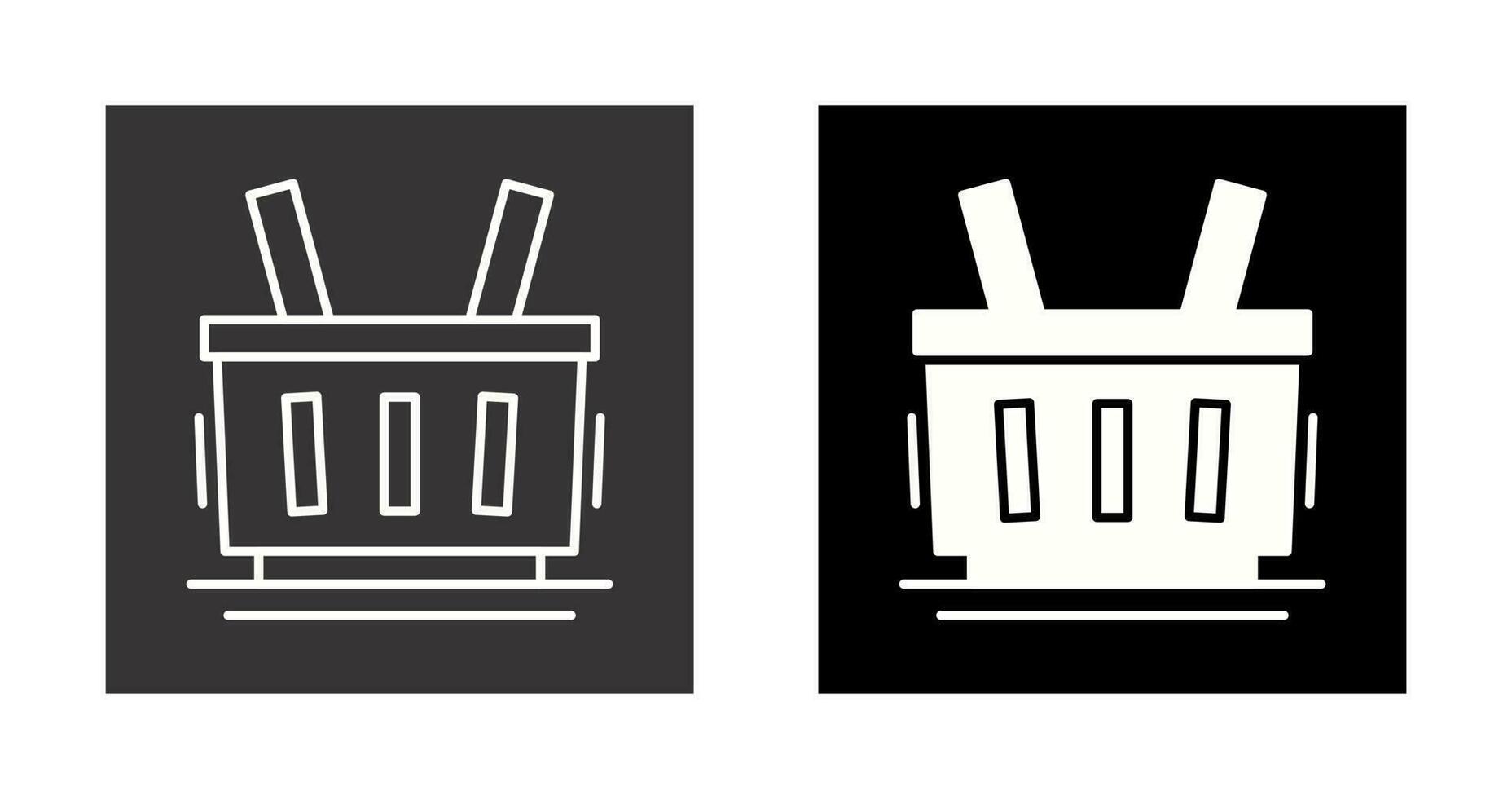 Shopping Basket Vector Icon