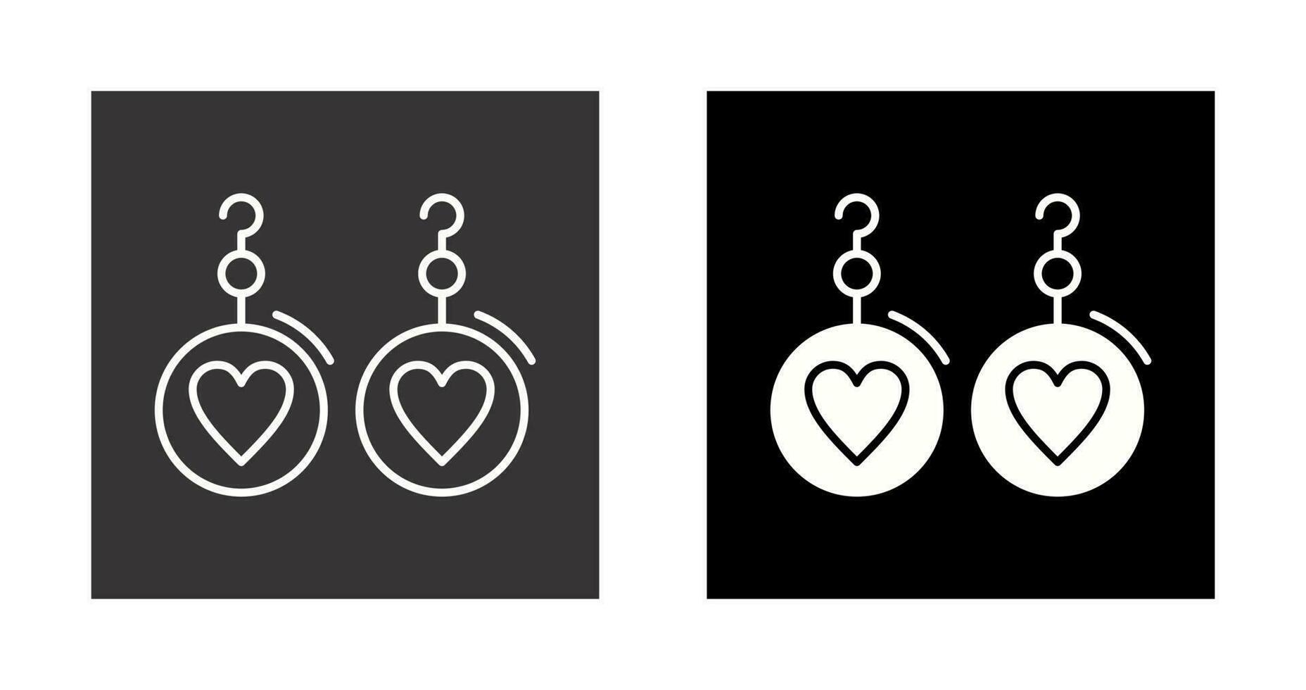 Earrings Vector Icon