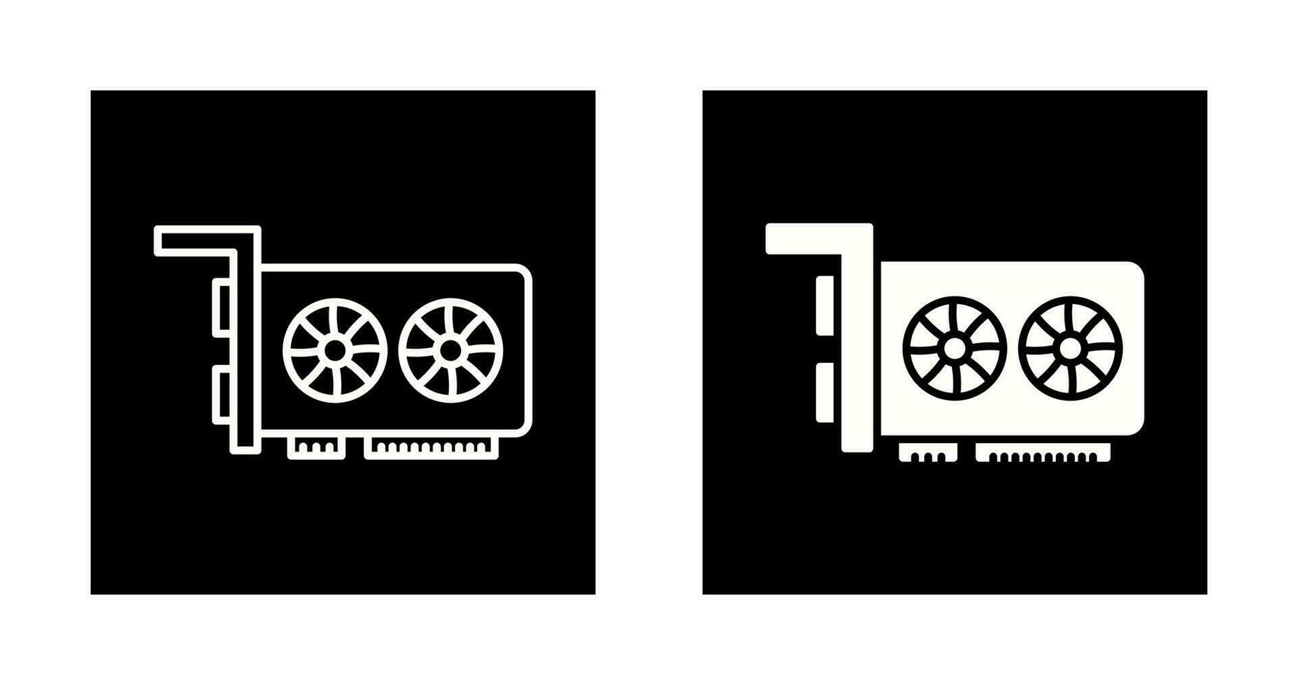 Graphic Card Vector Icon