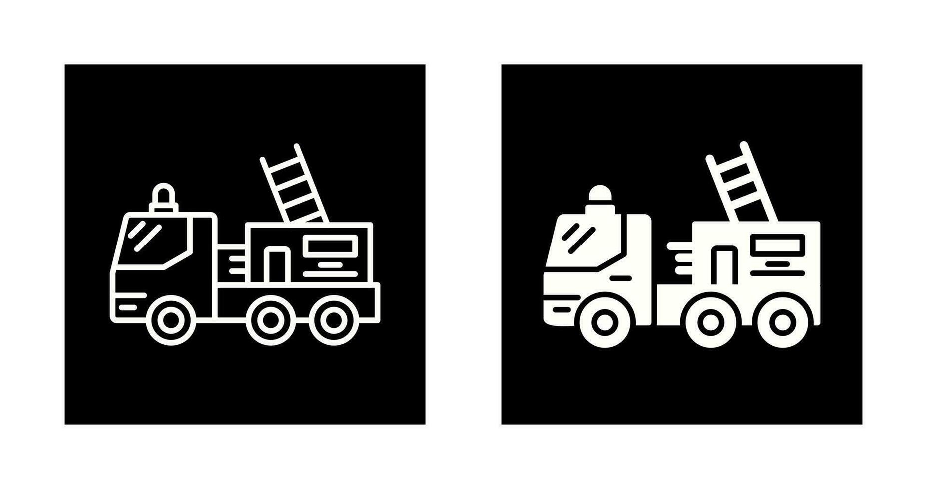 Fire Truck Vector Icon