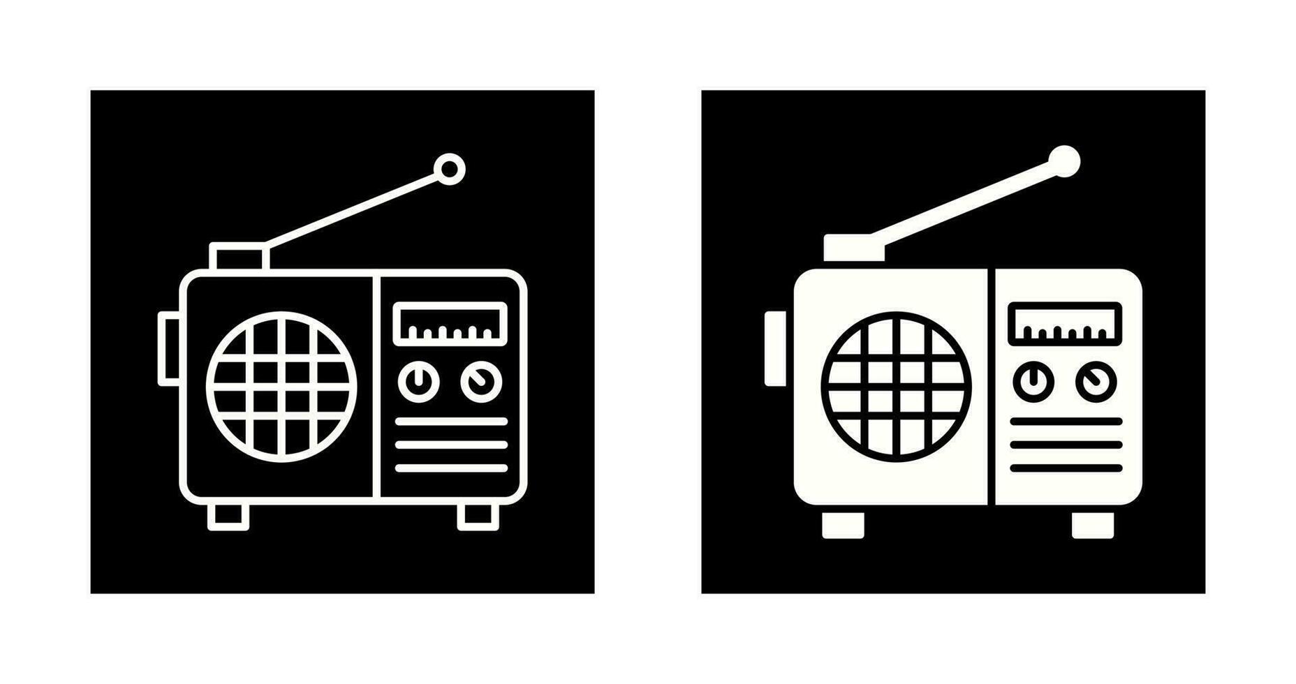 Radio Vector Icon
