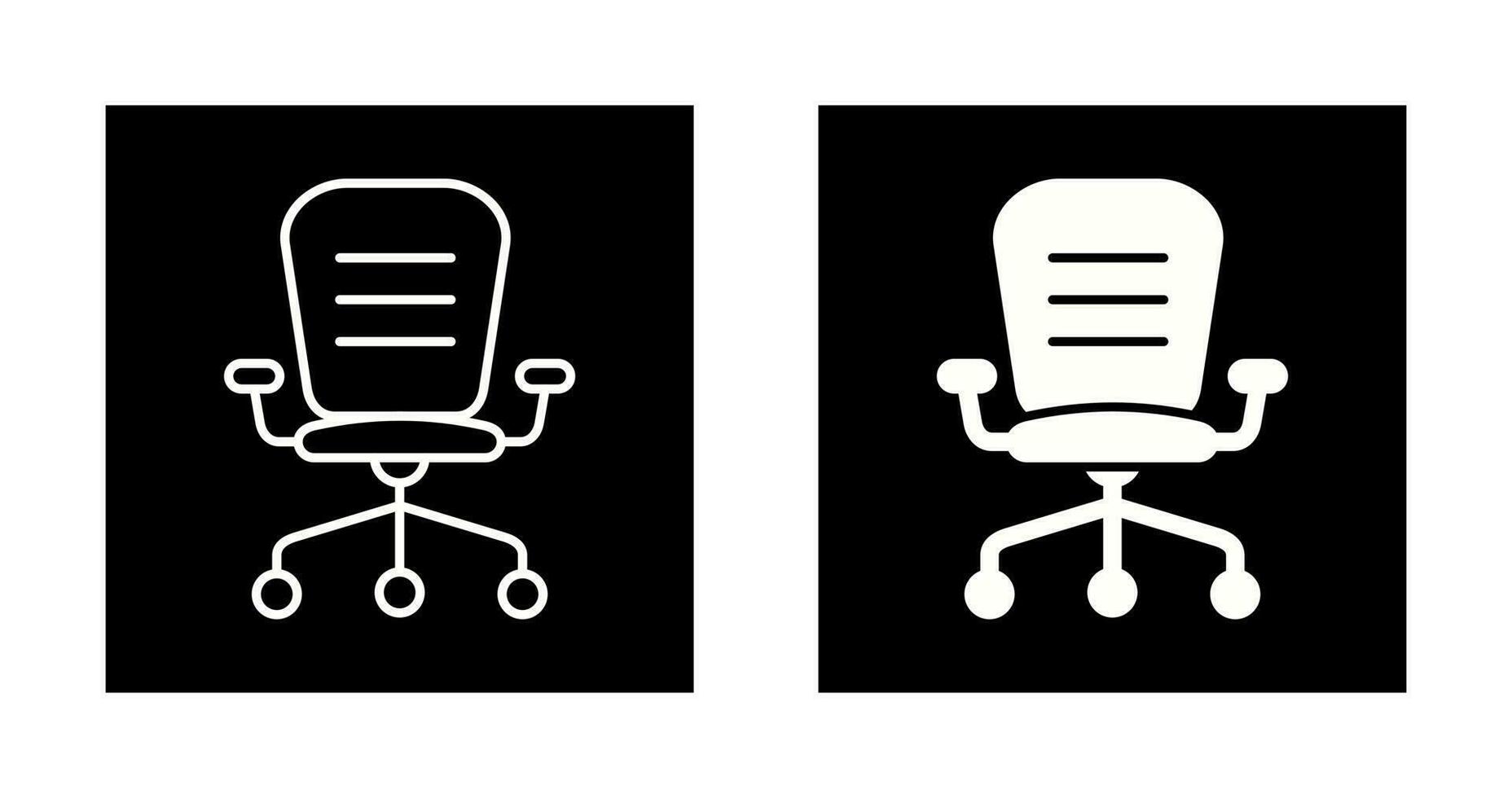 Office Chair Vector Icon