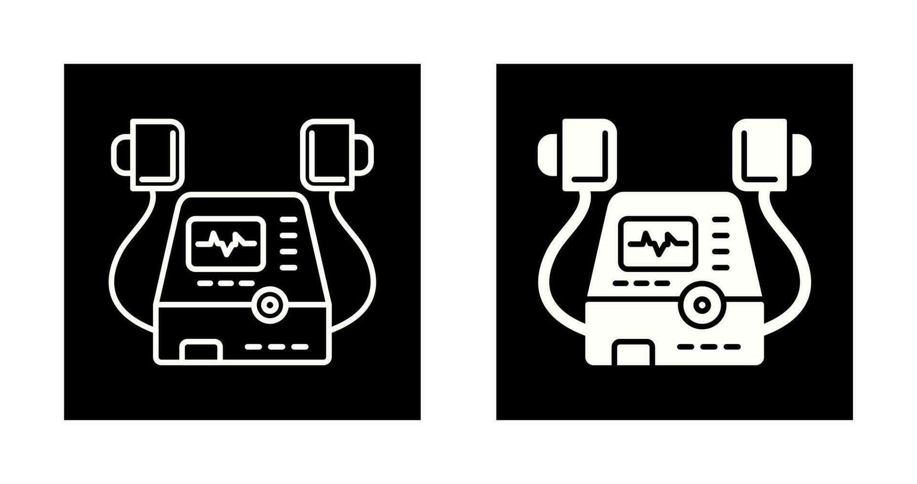 Defribillator Vector Icon
