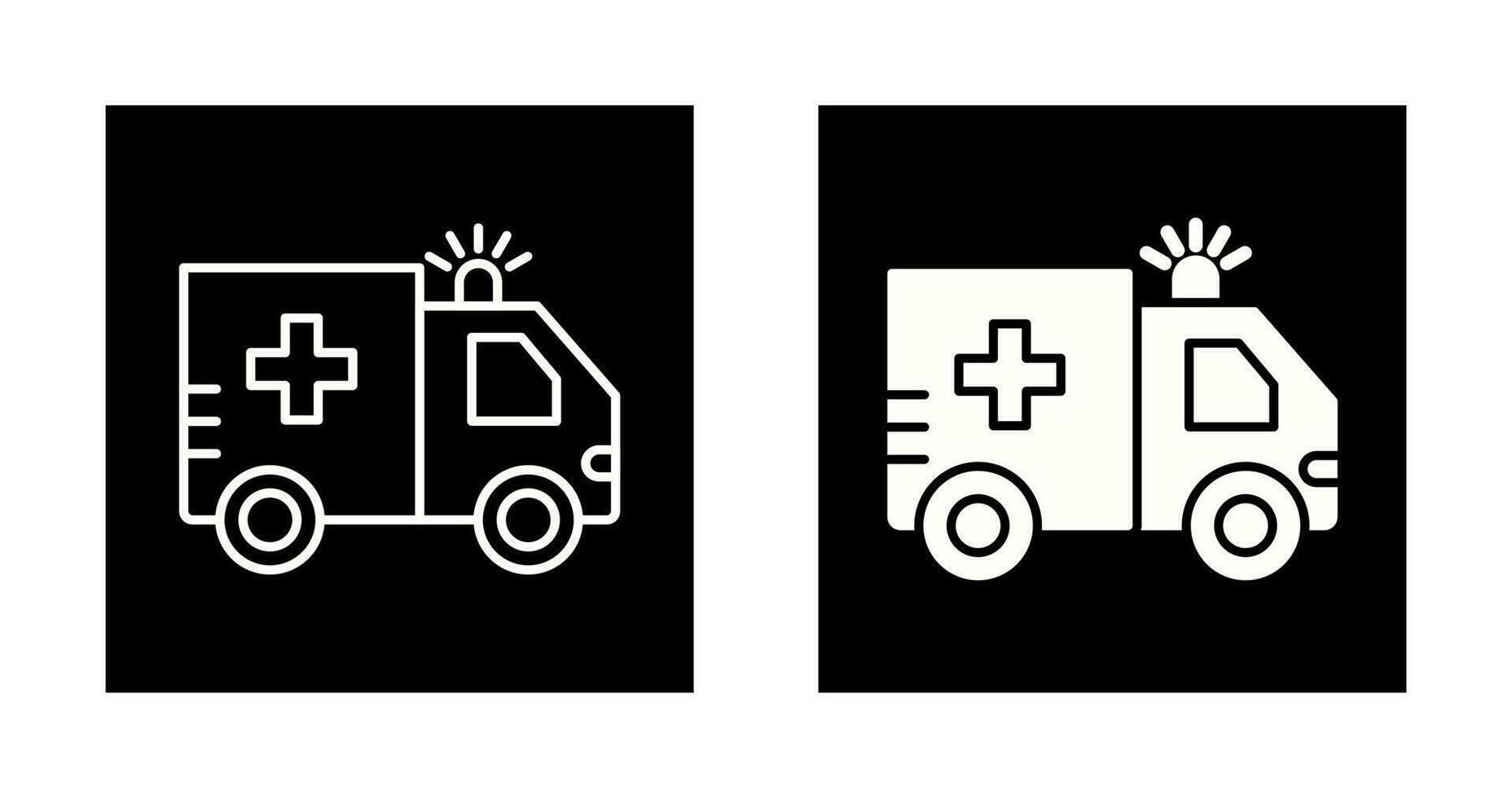 Ambulance Vector Icon