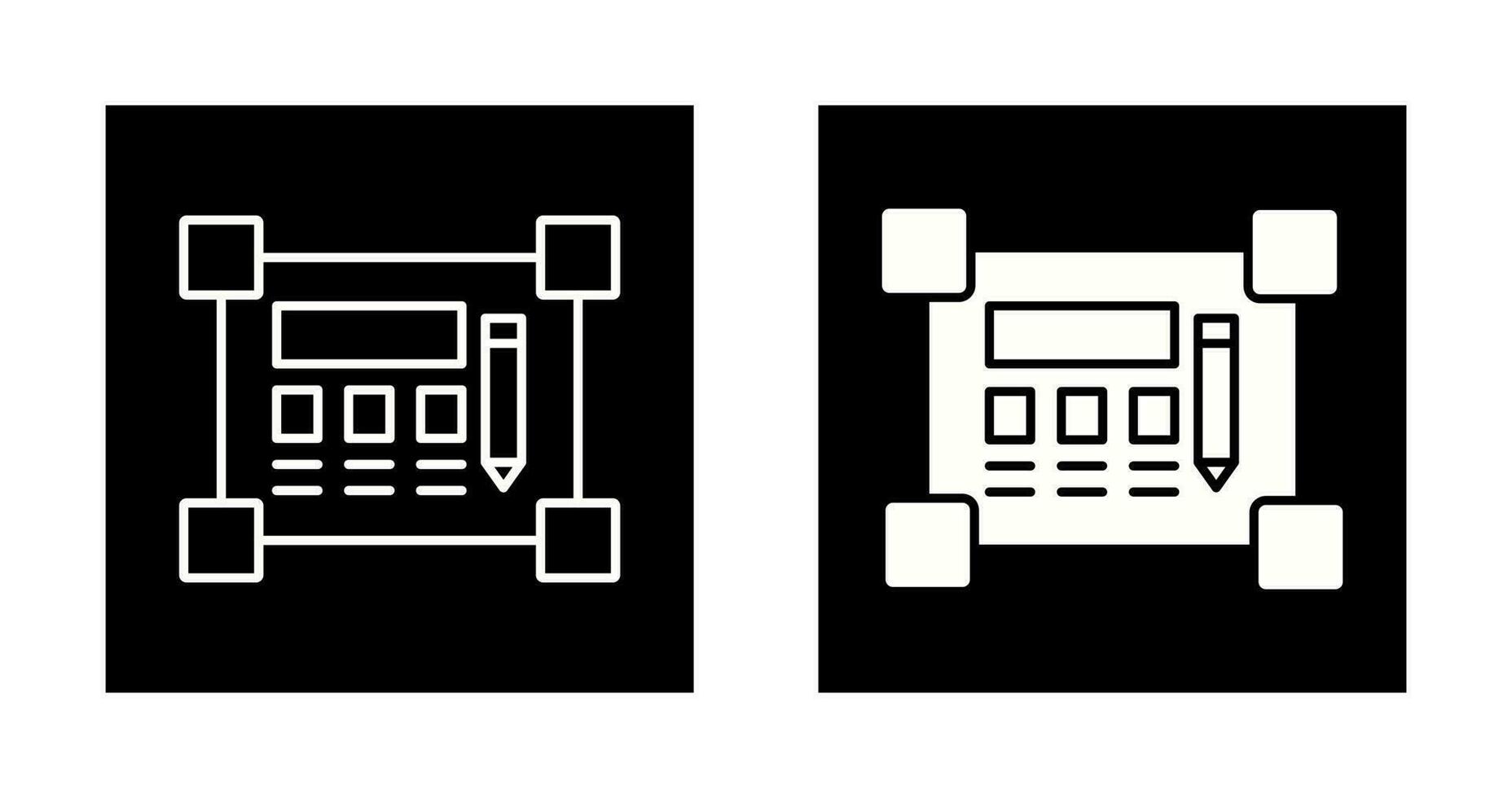 Blueprint Vector Icon