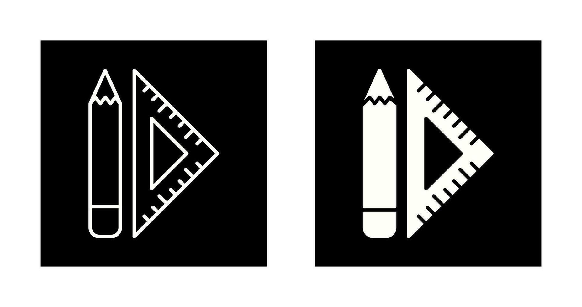 Set Square Vector Icon