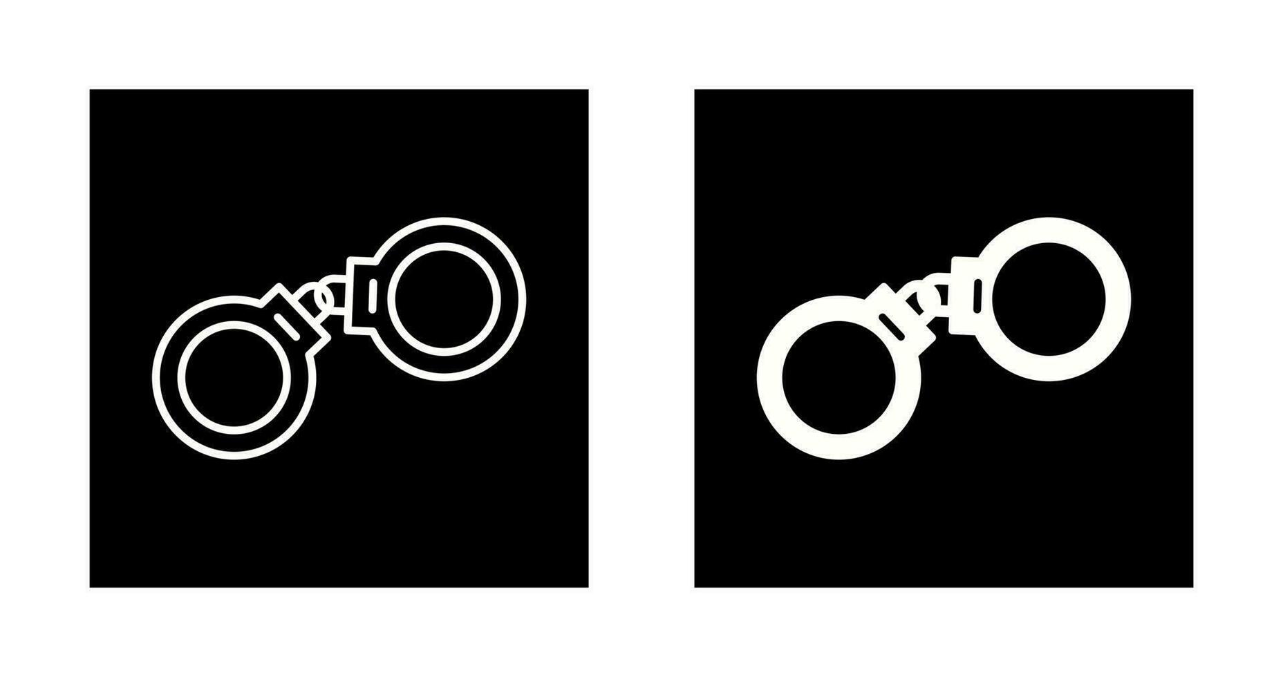 Handcuffs Vector Icon