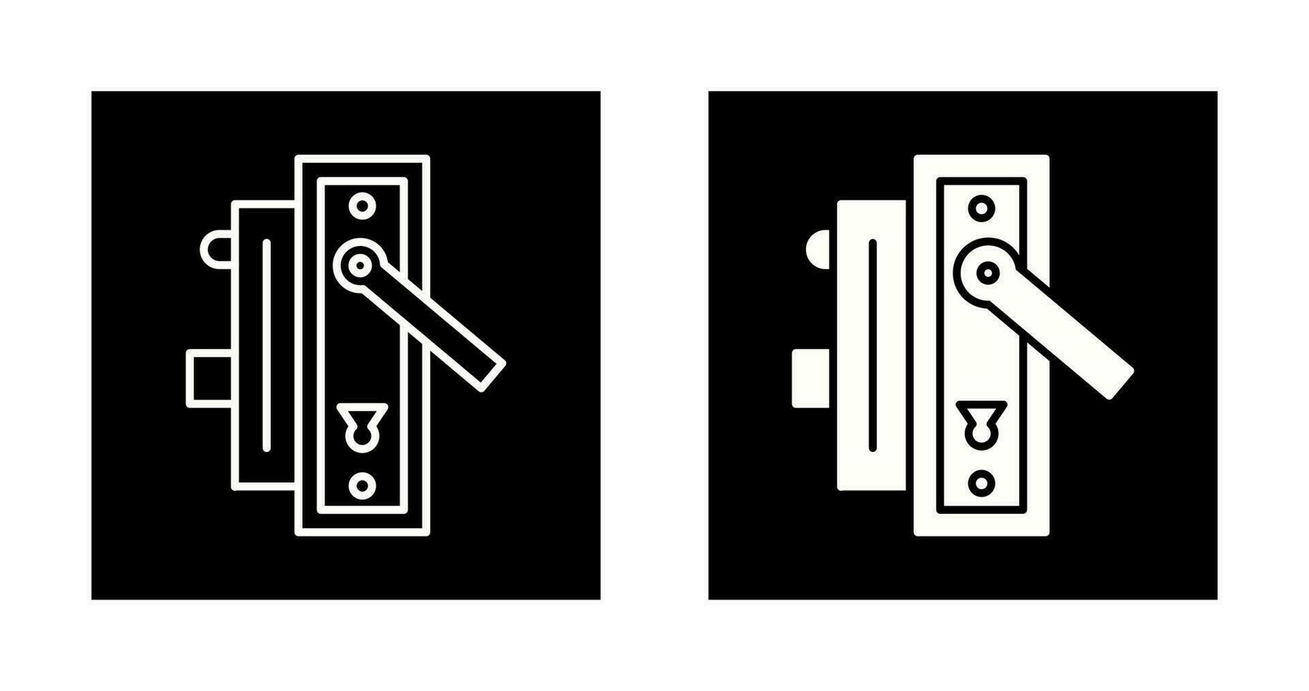 Door Handle Vector Icon