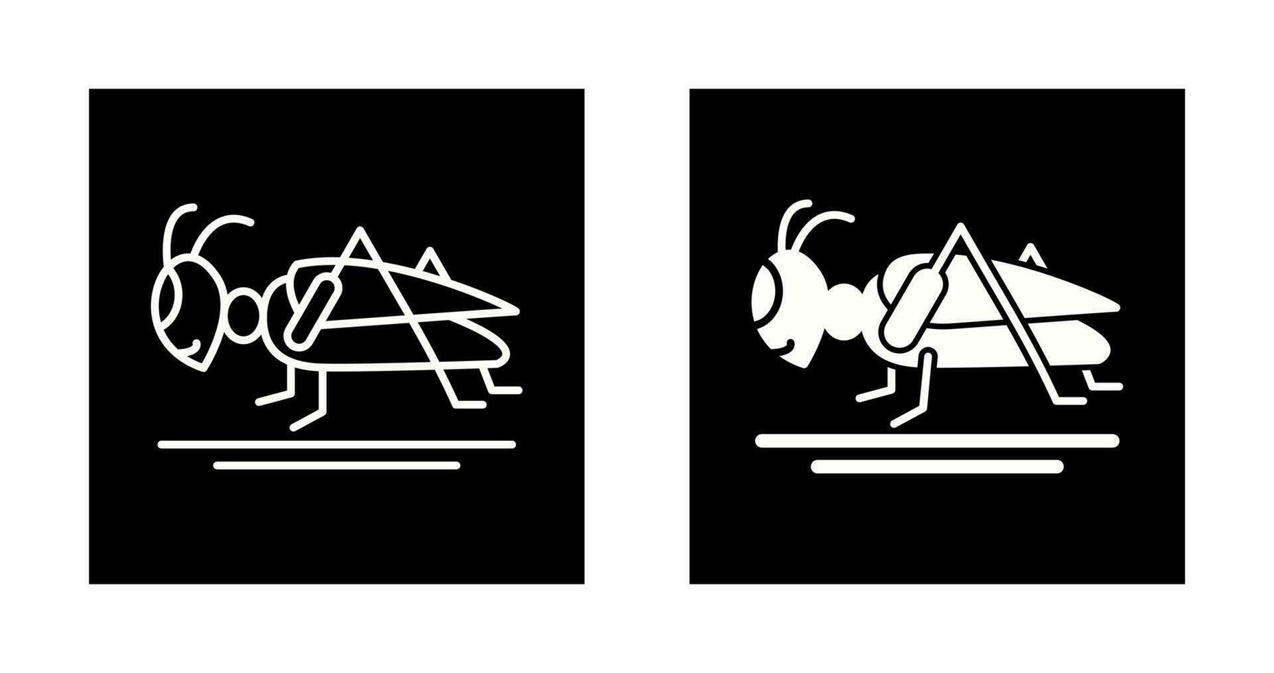 Grasshopper Vector Icon