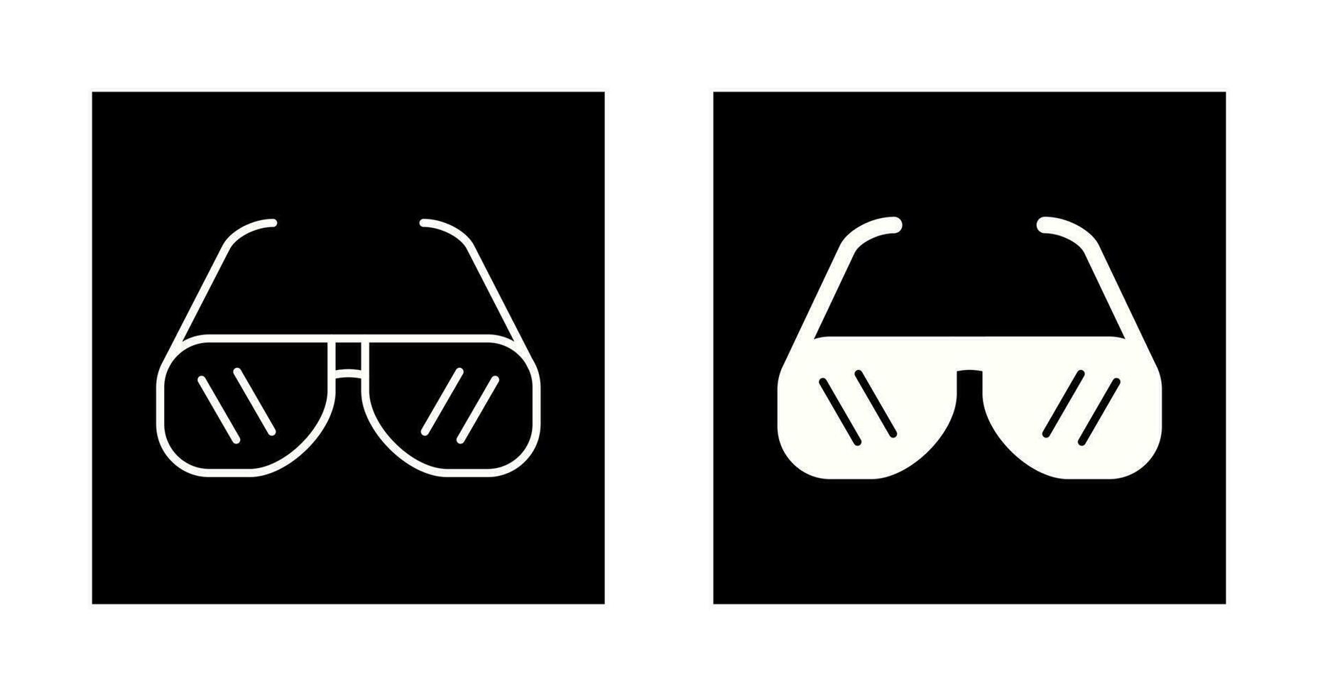 Sun Glasses Vector Icon