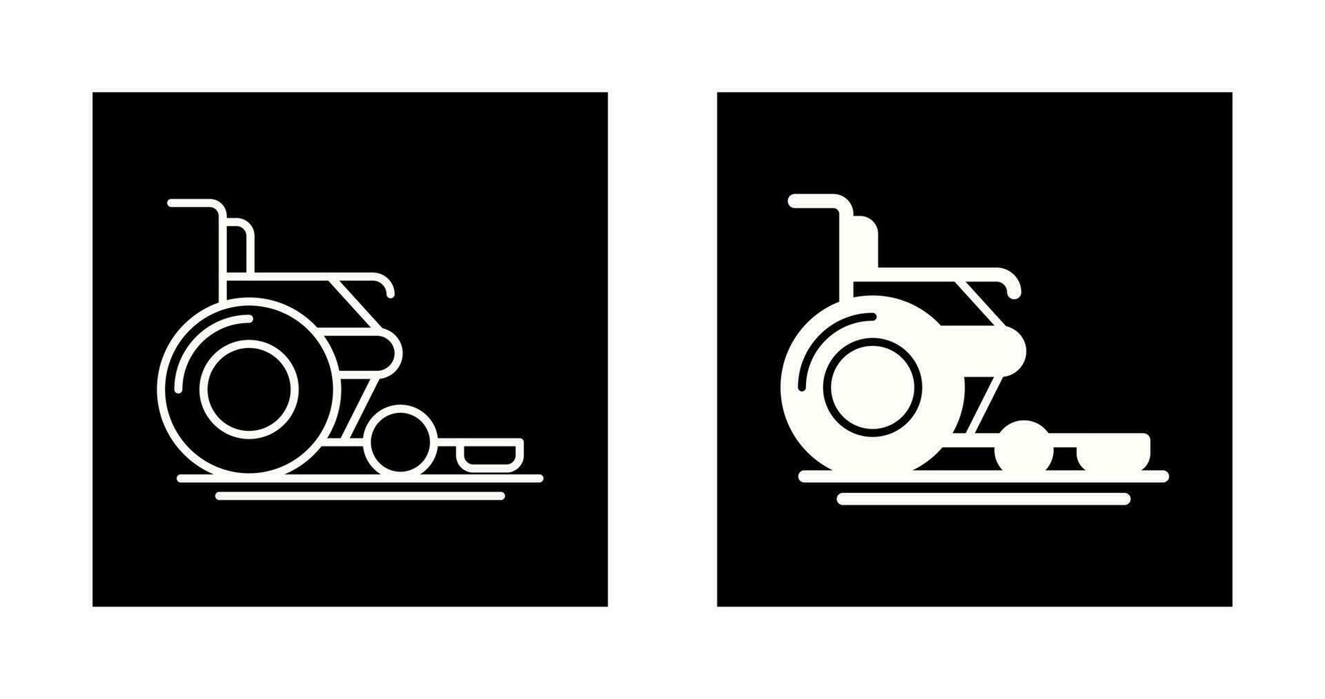 Wheel Chair Vector Icon