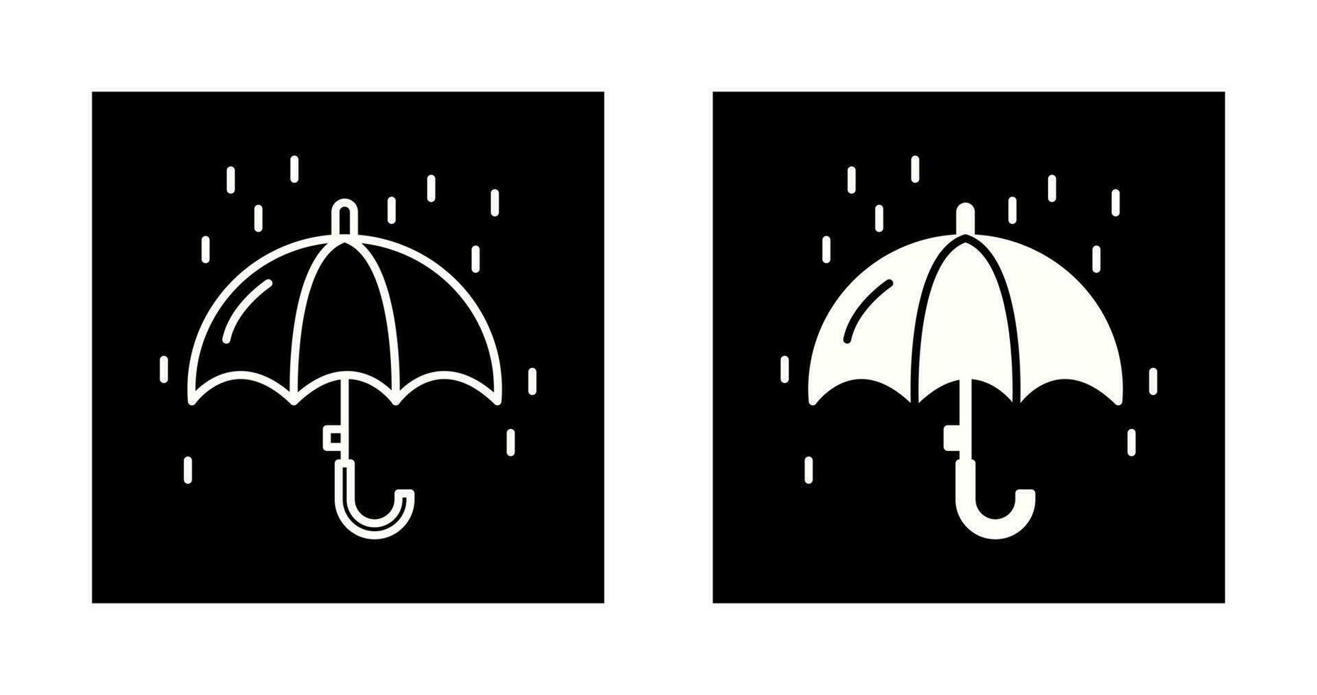 Raining Vector Icon