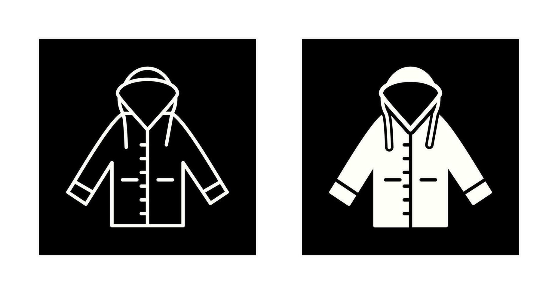 Raincoat Vector Icon